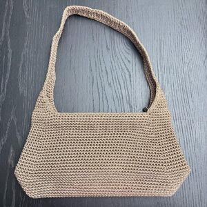 The Sak Crochet Y2K Hobo Shoulder Bag